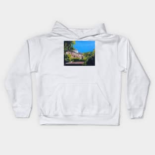 Edinburgh, A View Of Ann Street Kids Hoodie